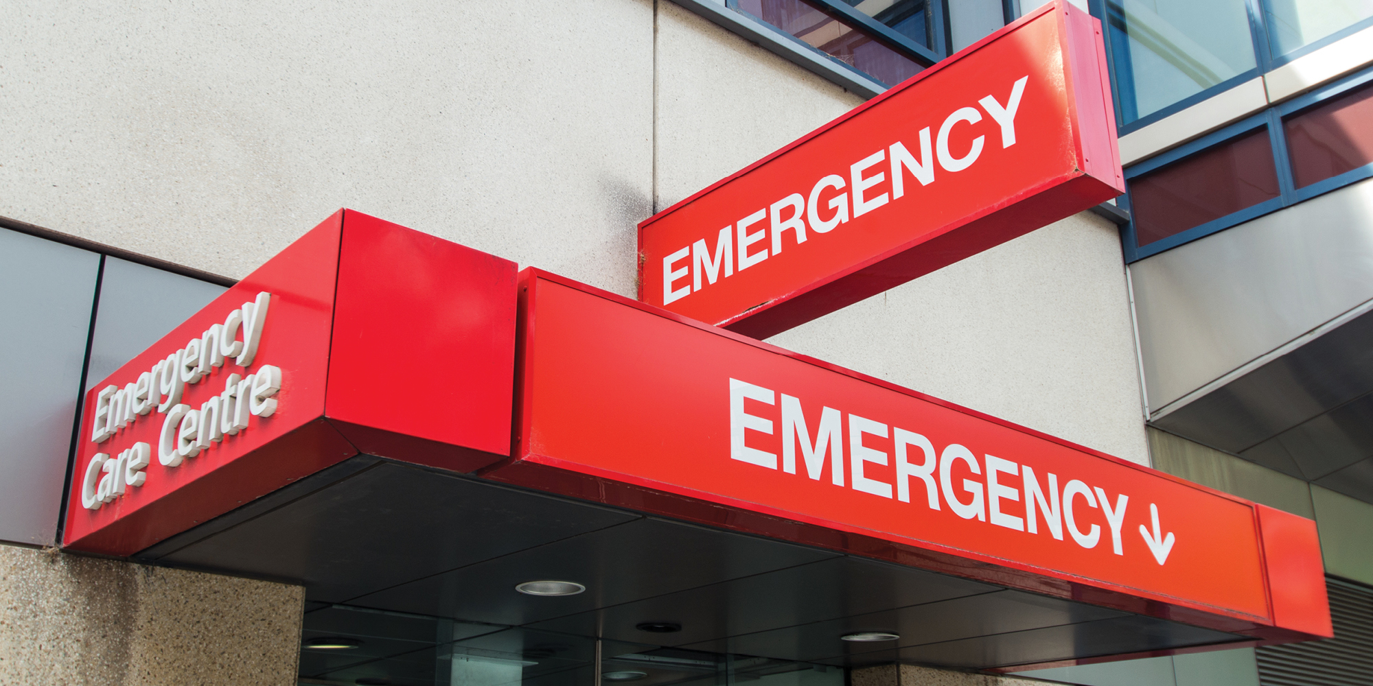 Emergency department signs