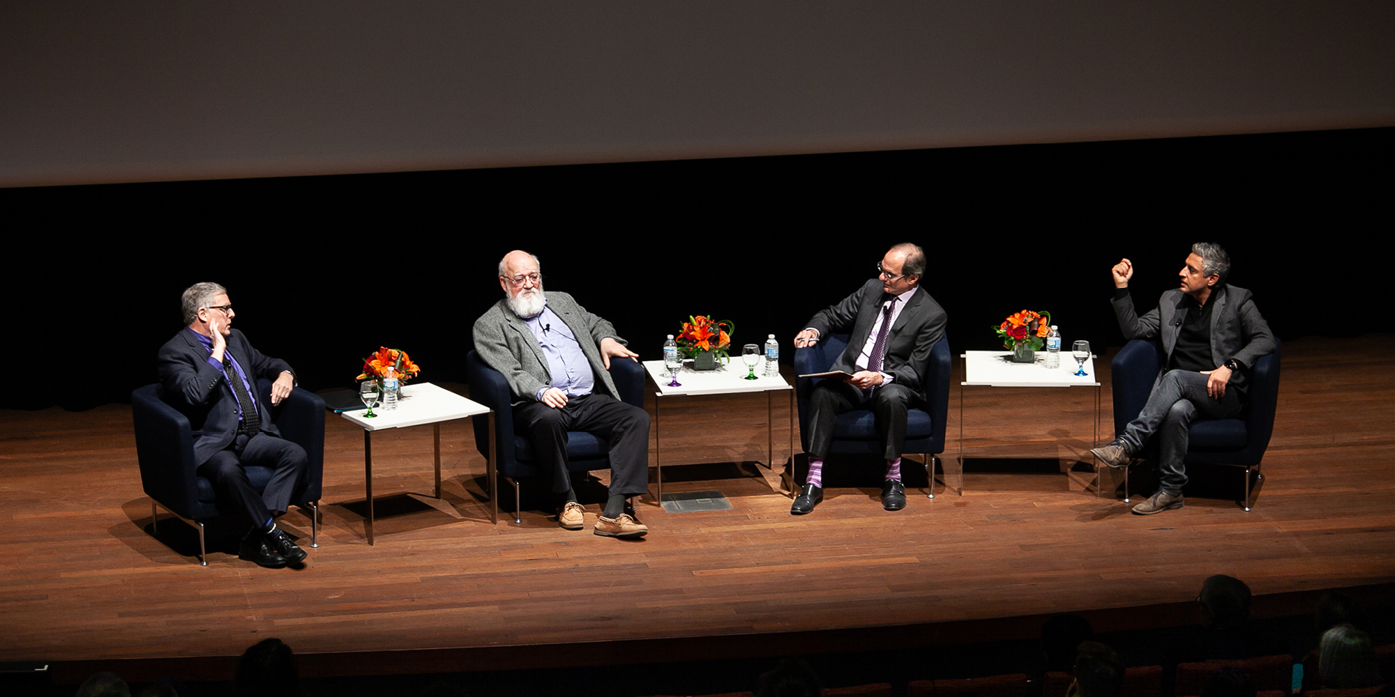 William Schweiker, Daniel C. Dennett, David Nirenberg, Reza Aslan