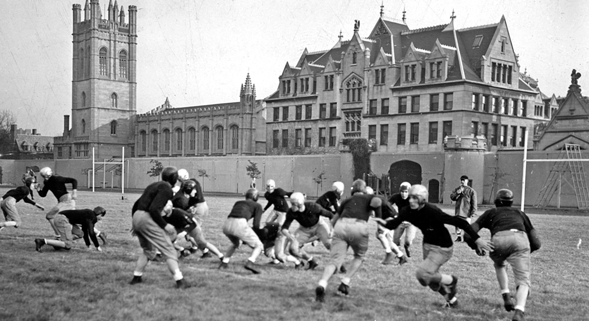 1947 Intramural football game at the University of Chicago
