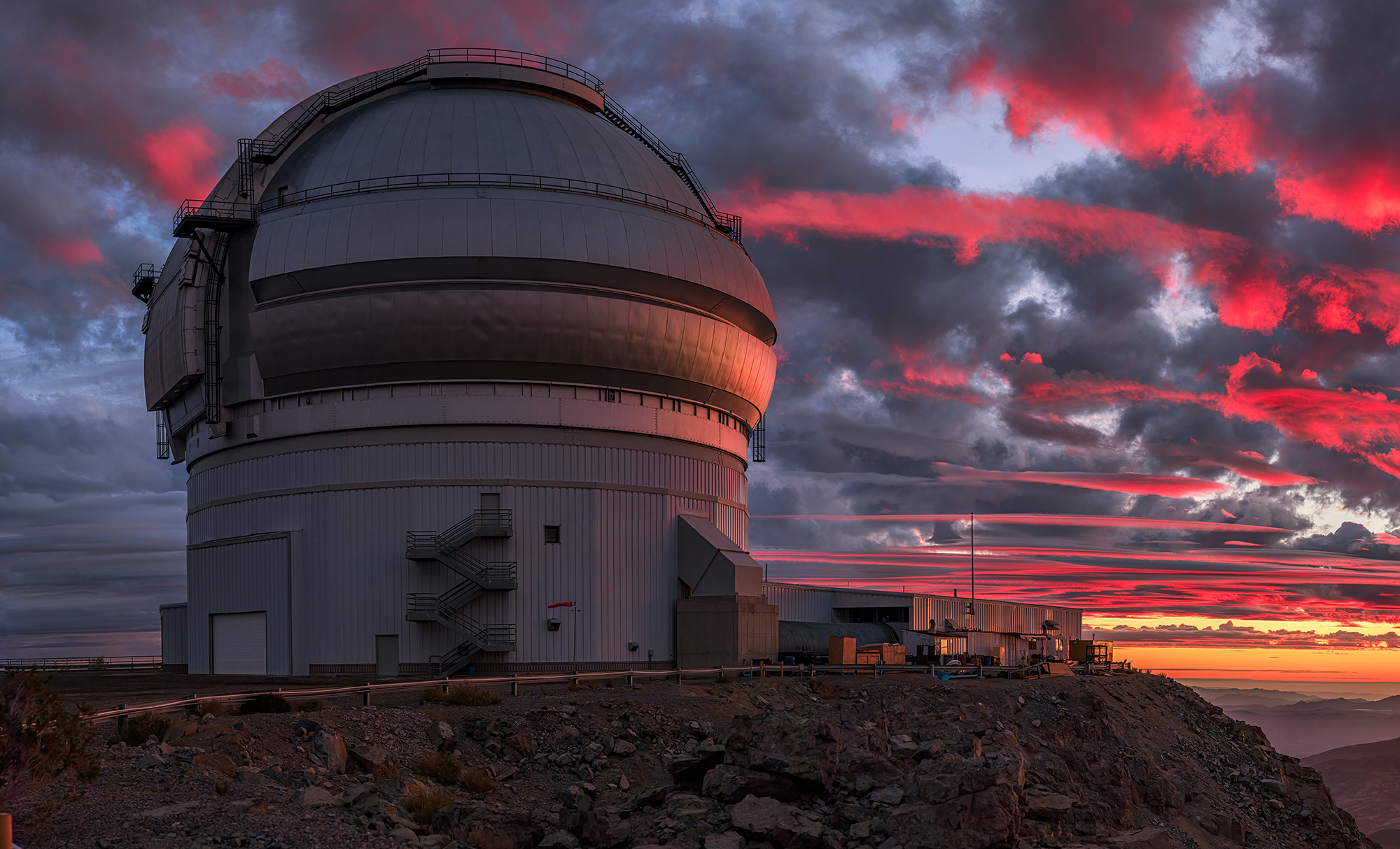 Gemini South, a telescope in the Chilean Andes