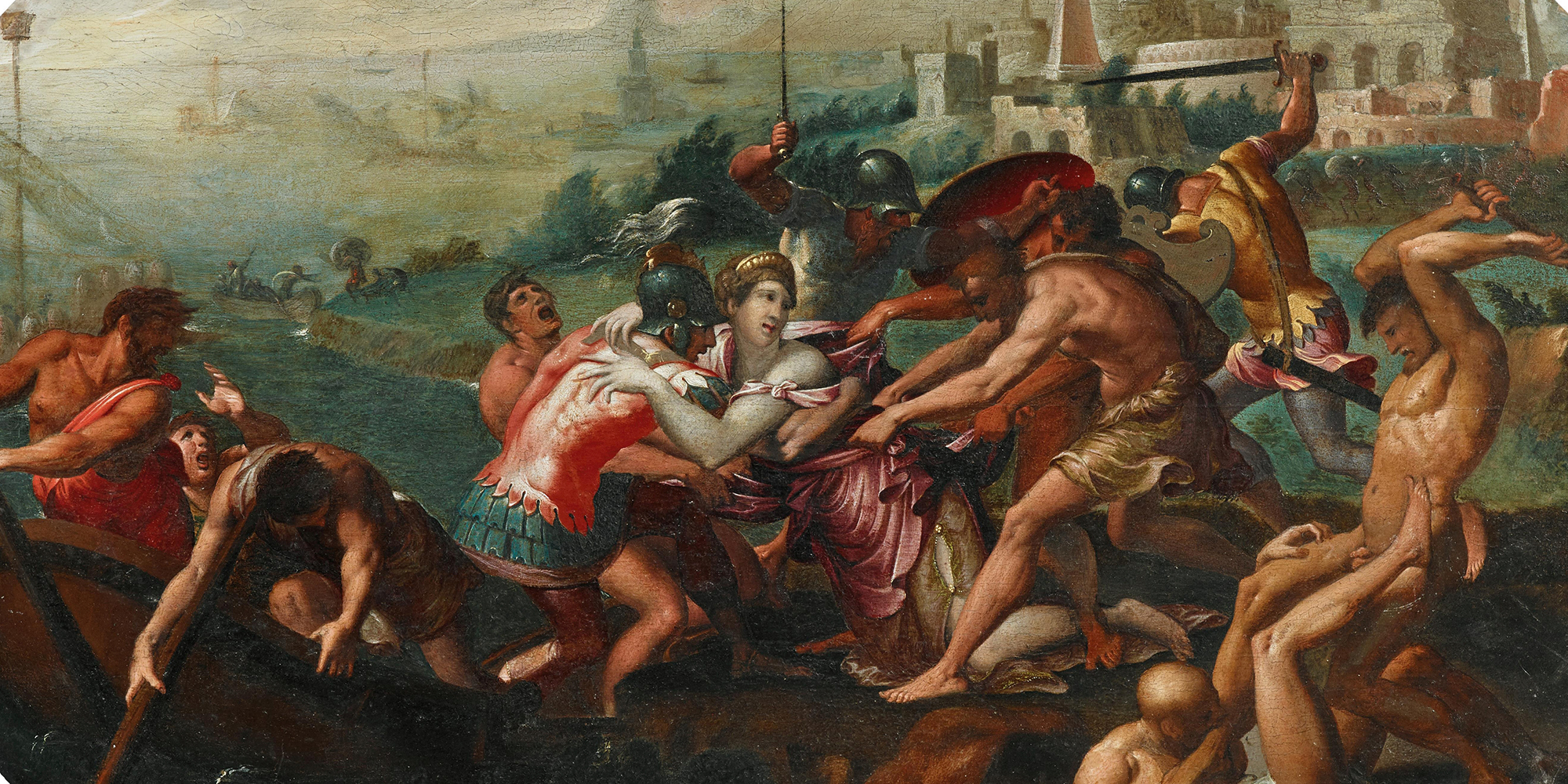The abduction of Helen of Troy
