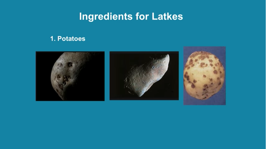 potatoes throughout the solar system