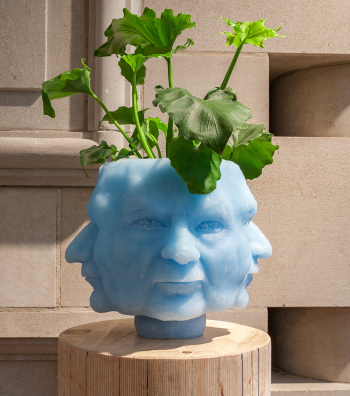 Sculpture/Planter of Heidegger