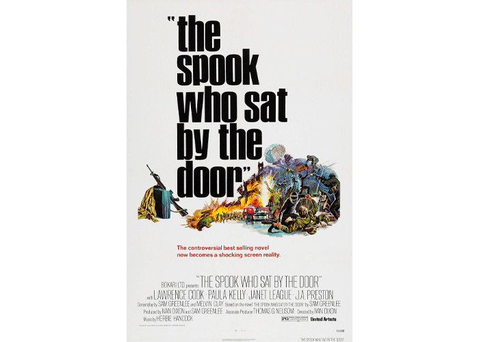 Movie poster for the Spook Who Sat by the Door