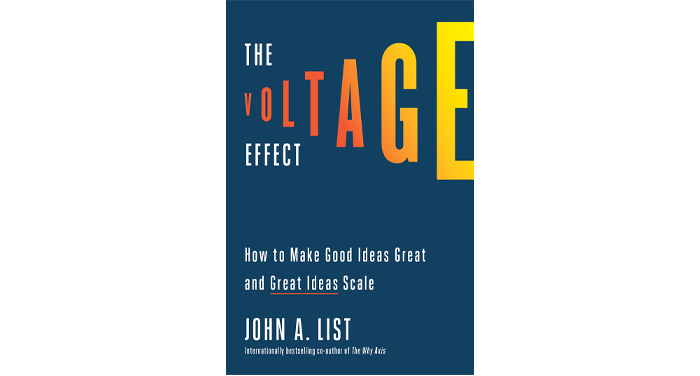 Book cover of “The Voltage Effect”