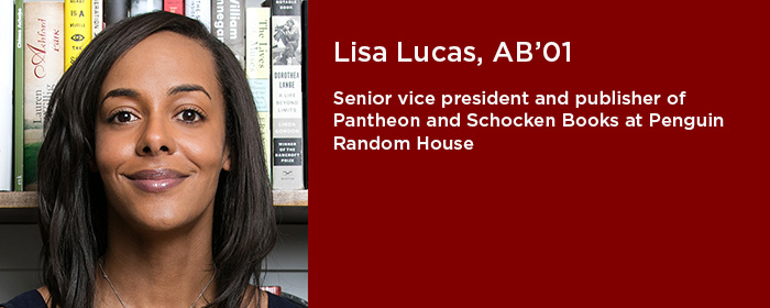 Lisa Lucas, AB’01