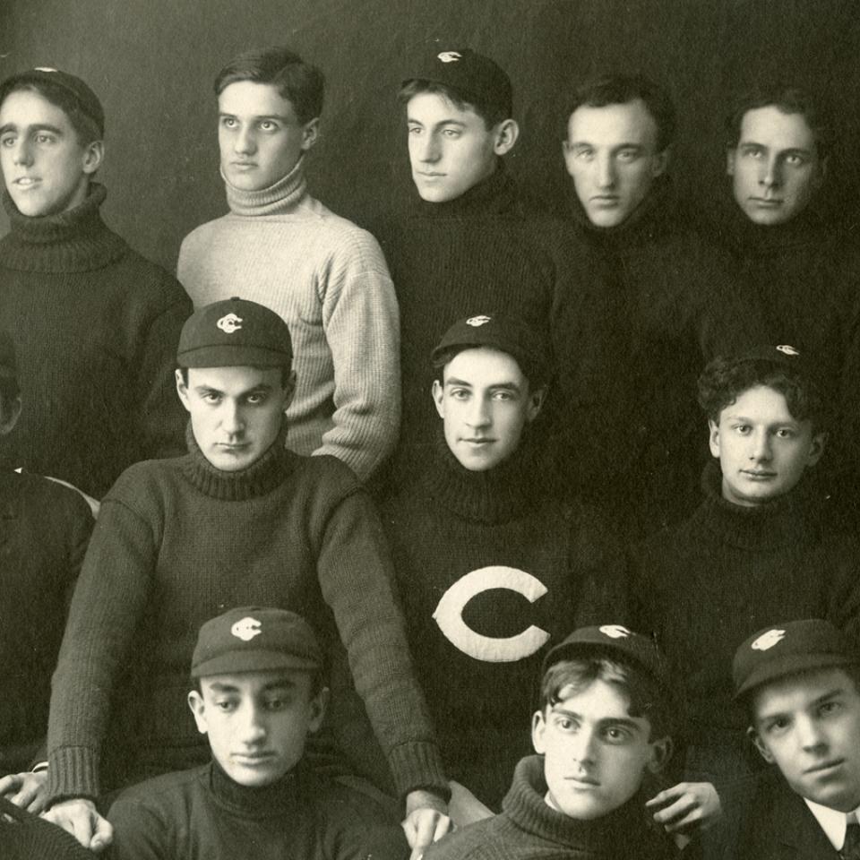 UChicago cross-country team circa 1900