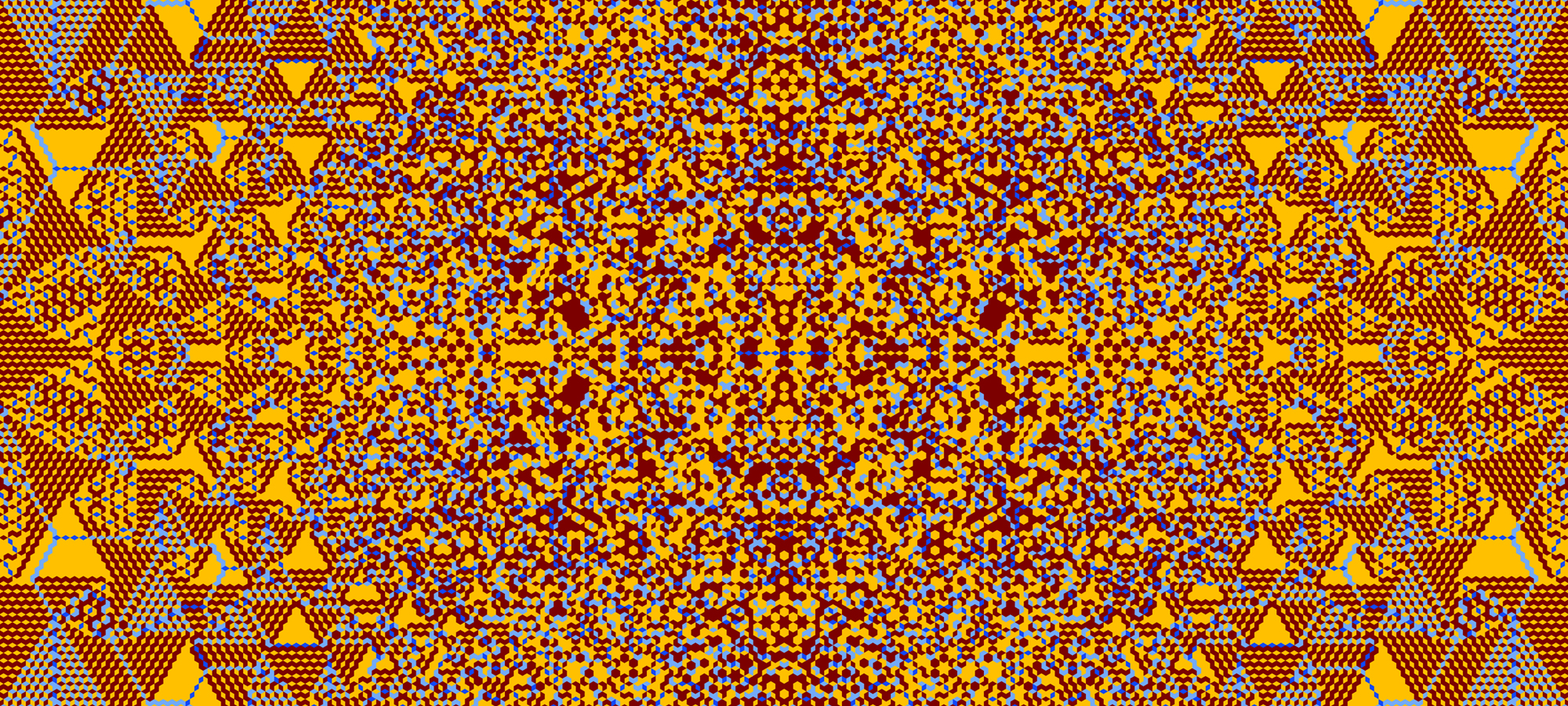 Fractal pattern from Abelian sandpile