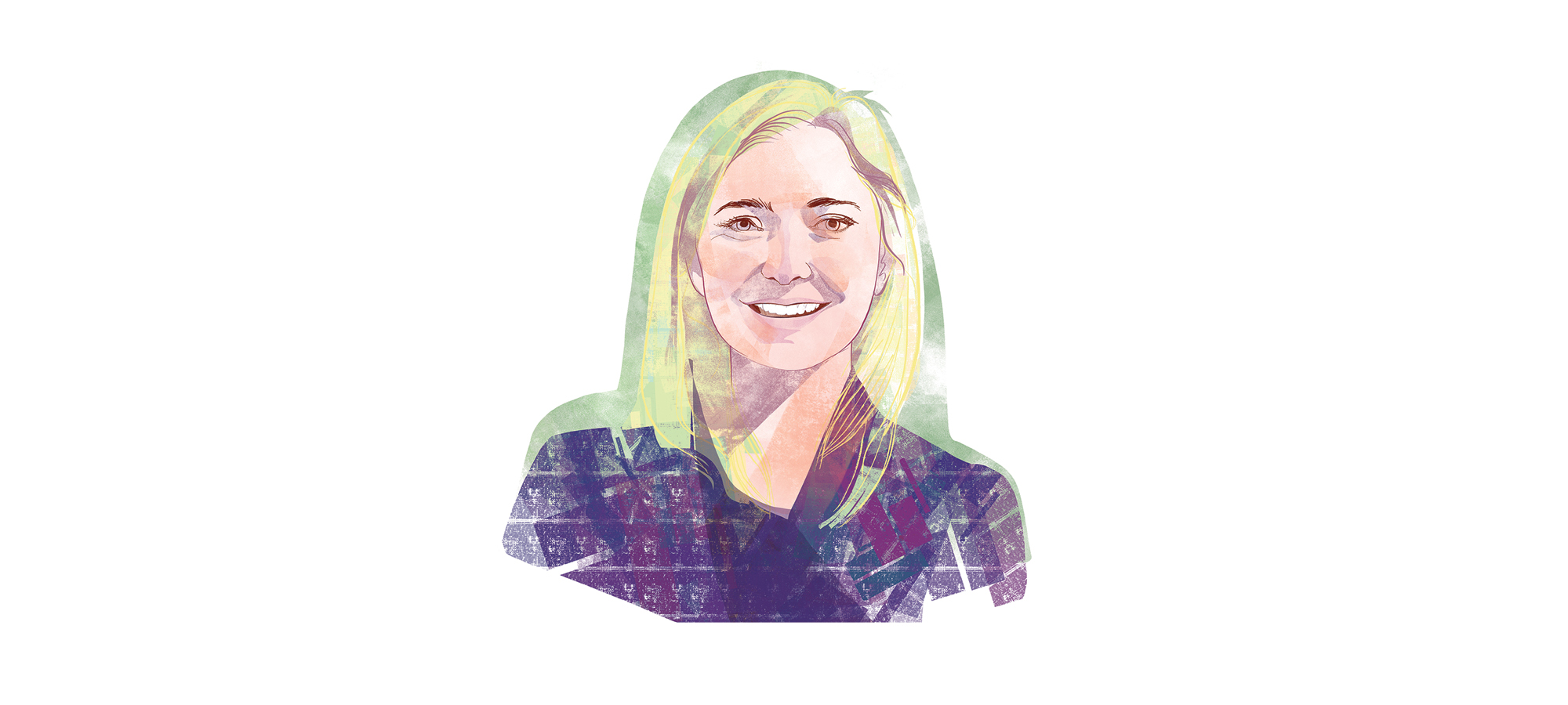  Portrait illustration of Claire McNear