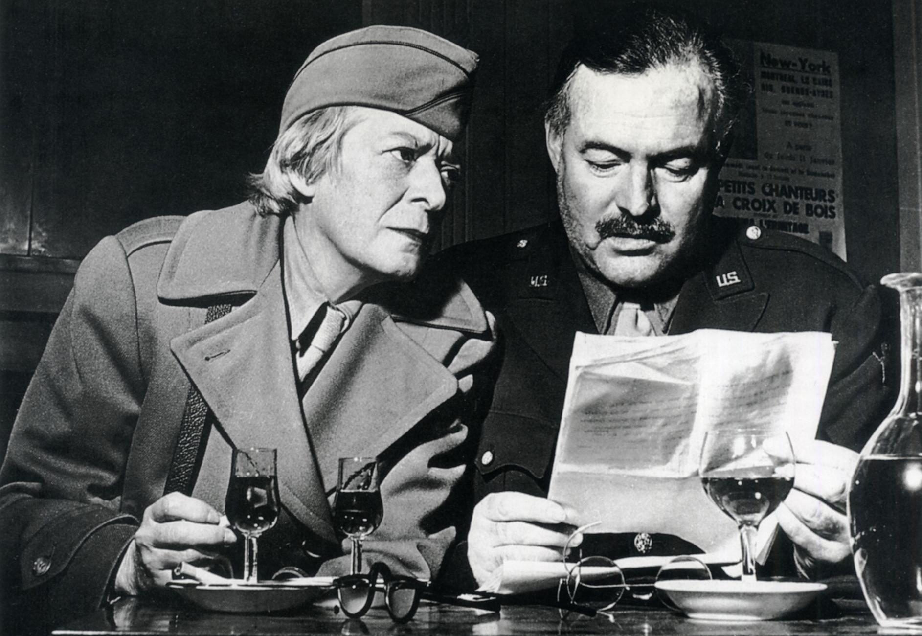 Janet Flanner and Ernest Hemmingway