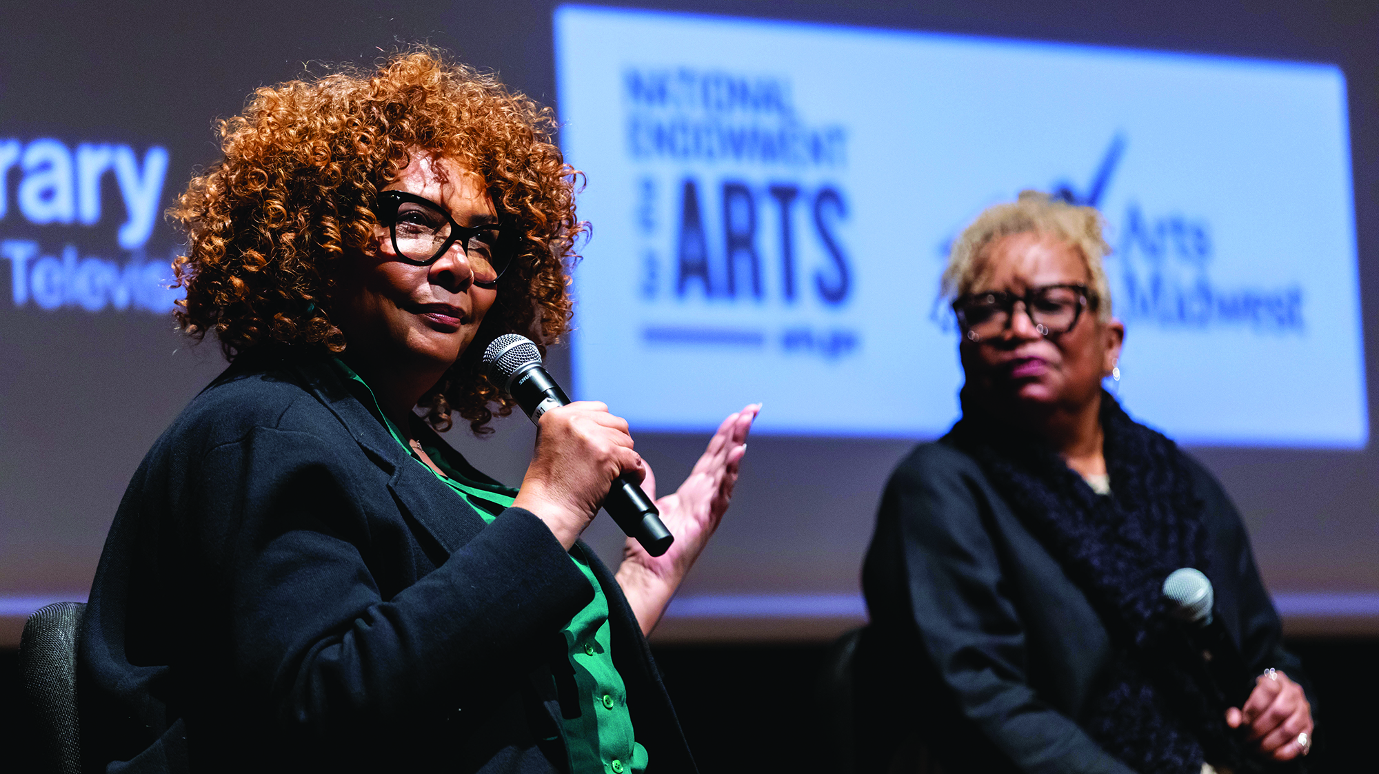 Julie Dash and Barbara McCullough 