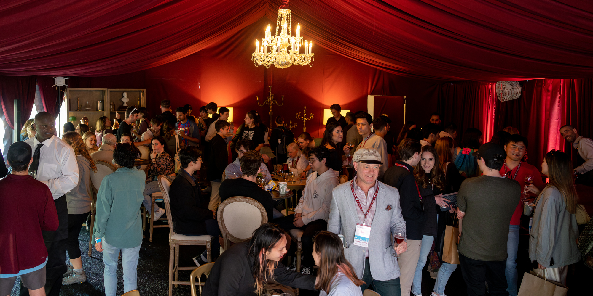 Dean Boyer Salon Tent Alumni Weekend 2023