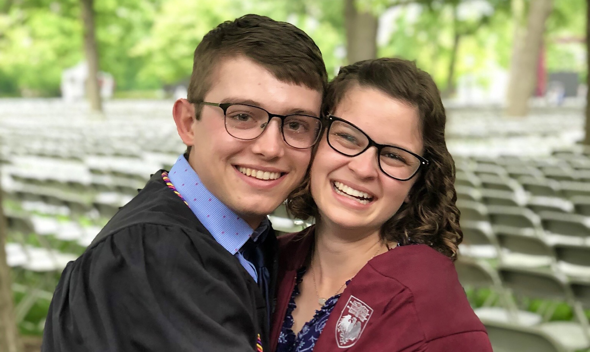 Eli Alperin, AB’19, and Madeline de Figueiredo, AB’19