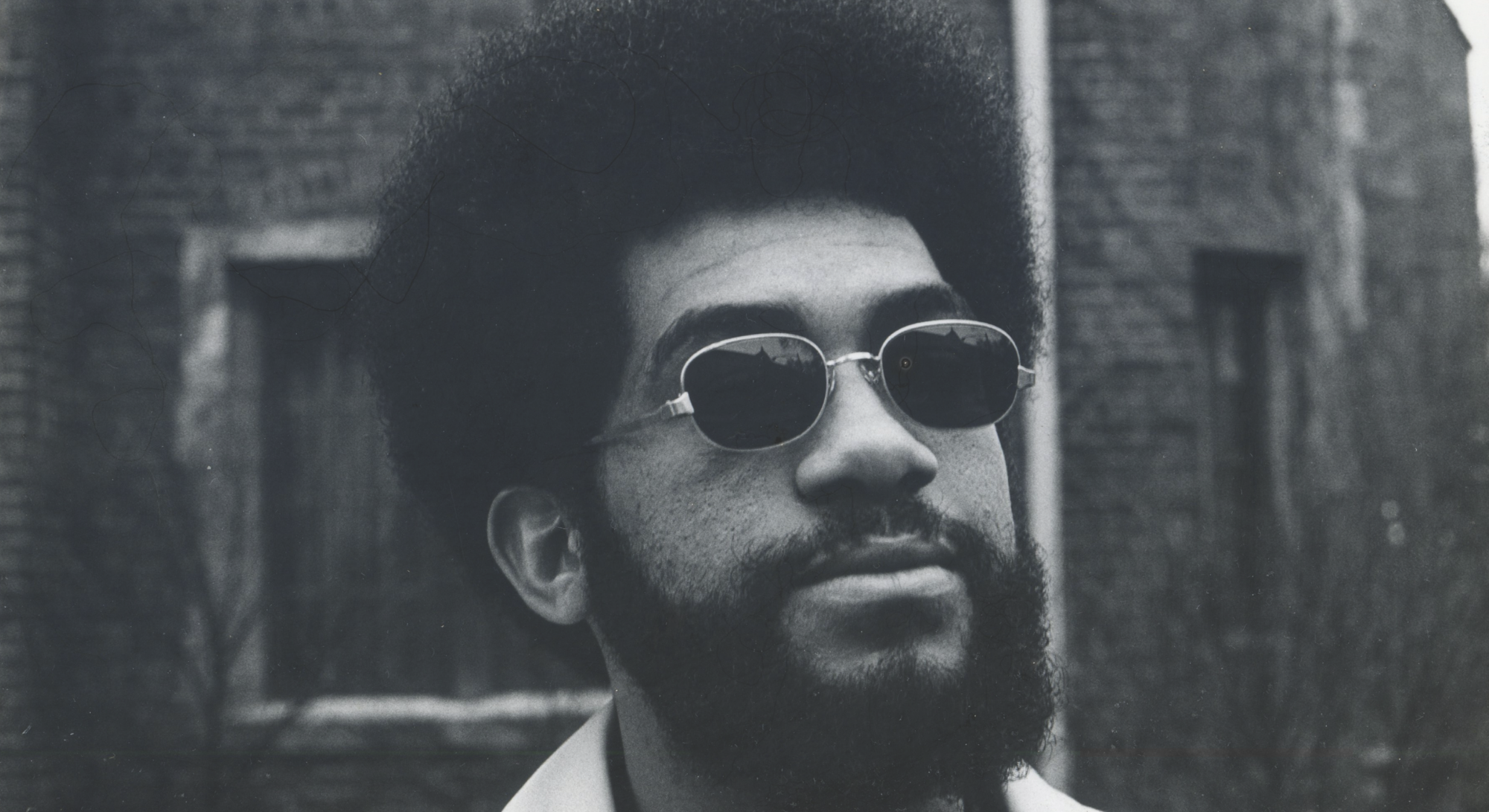 A B&W photo of Alphine Jefferson, AB’73, in 1972.