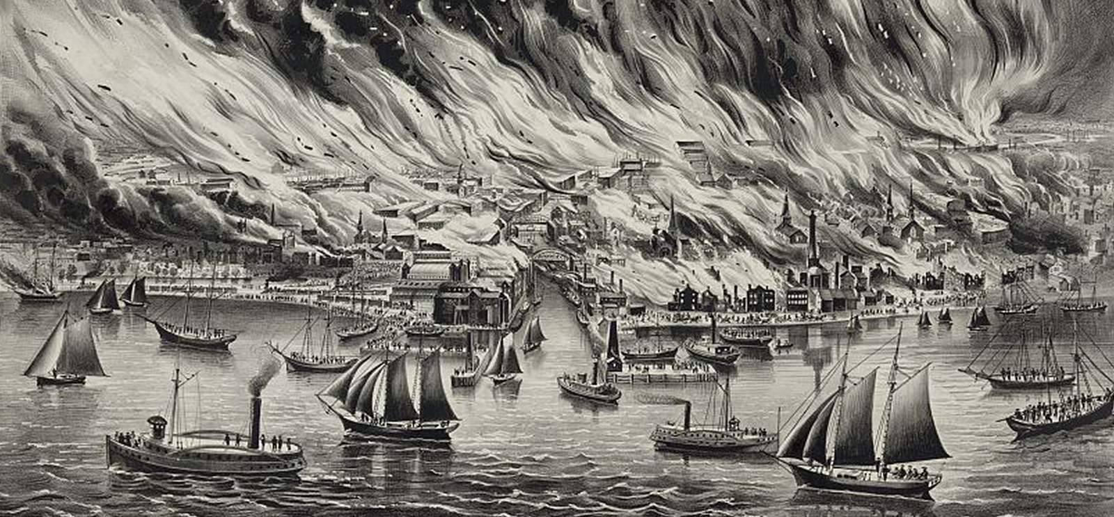 The Great Fire Chicago 1871 The University Of Chicago Magazine