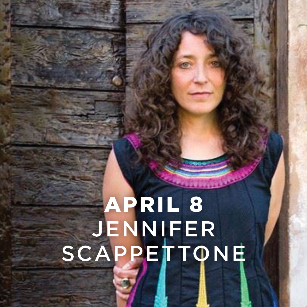 April 8, Jennifer Scappettone