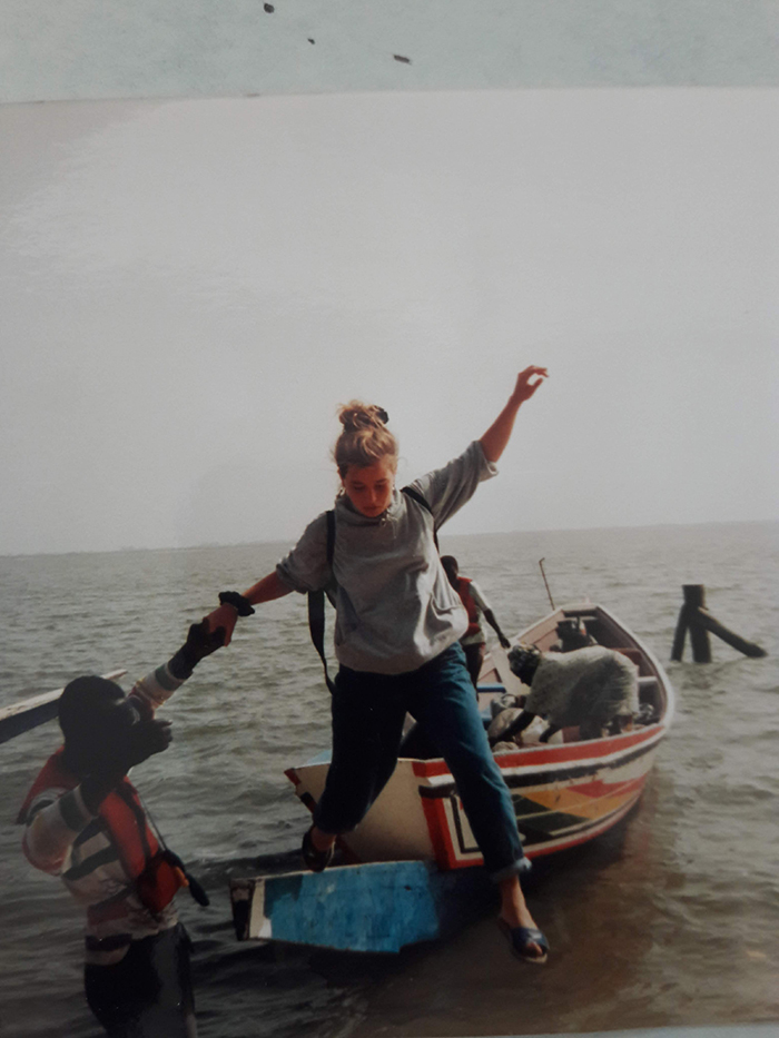 Emily Osborn in Dakar 1992-1993