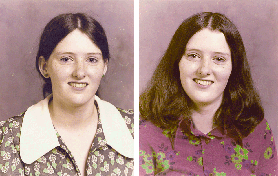 The Butler sisters in high school