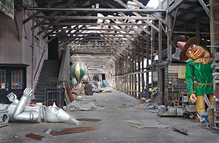 Photo of a Mardi Gras Warehouse