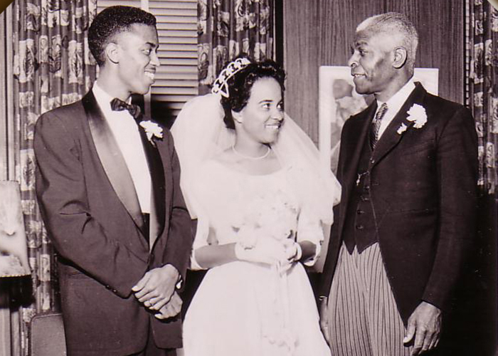 King wedding photo.