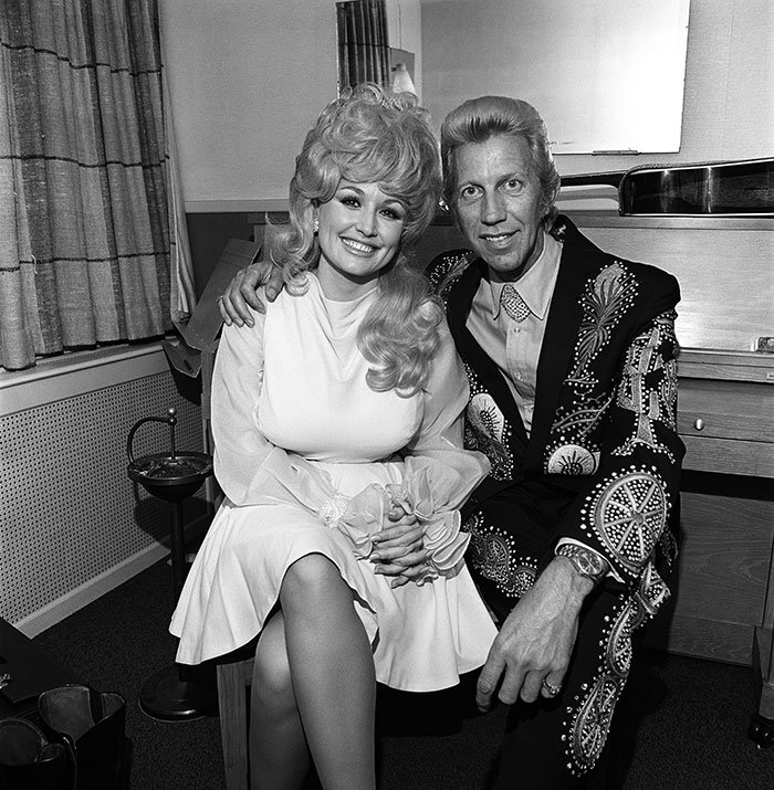 Dolly Parton and Porter Wagoner