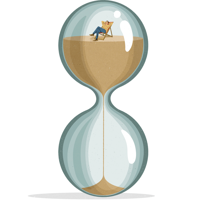 Hourglass illustration