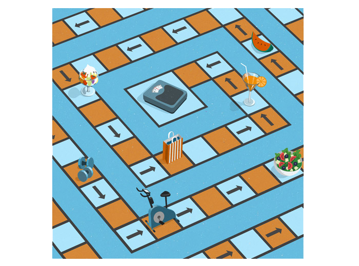 Board game illustration