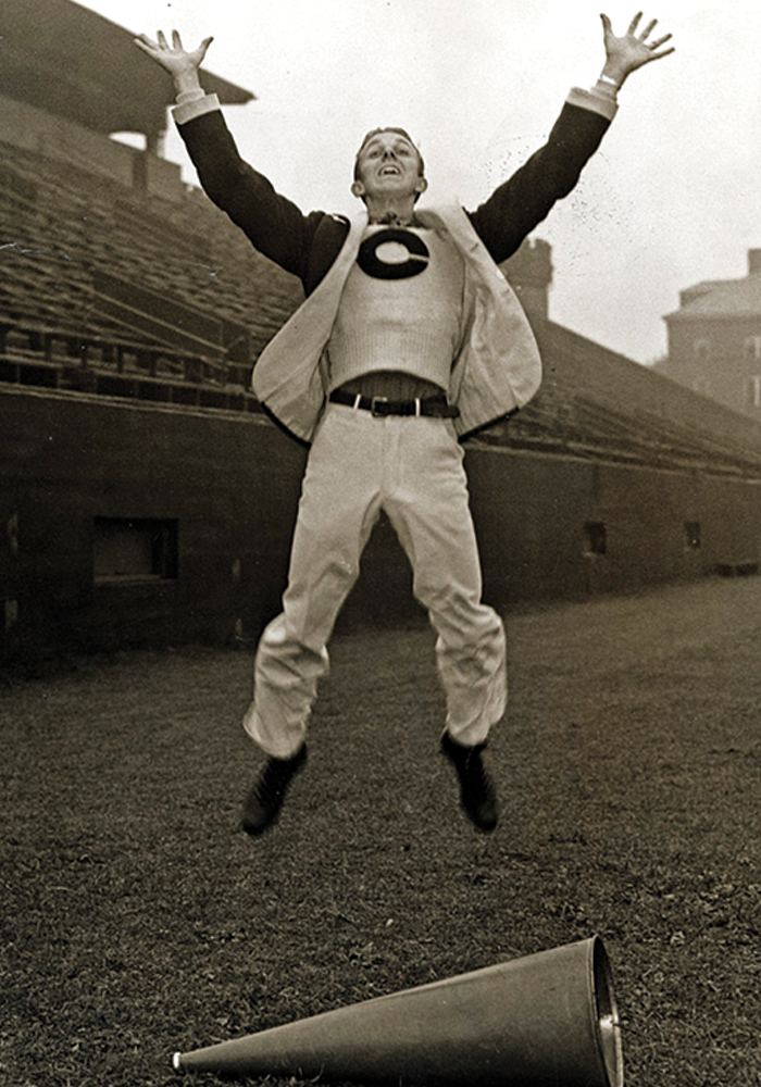 UChicago cheerleader from 1936