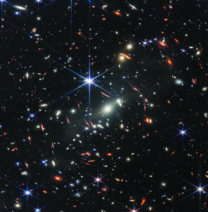 James Webb Space Telescope image of galaxy cluster SMACS 0723