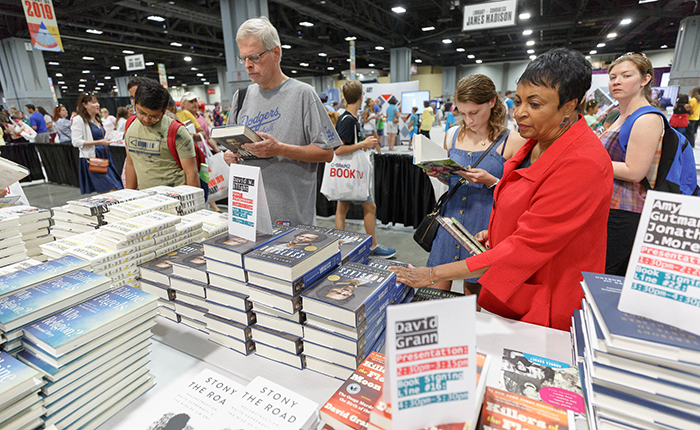 Carla Hayden at the National Book Festival n 2019