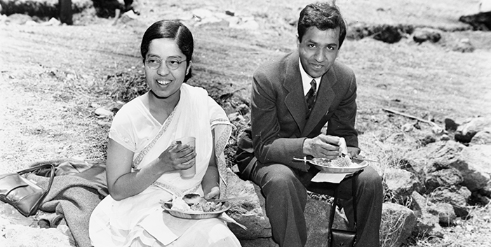 Subrahmanyan and Lalitha Chandrasekhar 