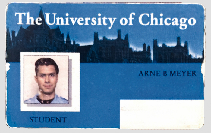 Arne B. Meyer's UChicago ID