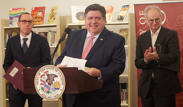Torsten Reimer, JB Pritzker, and Paul Alivisatos