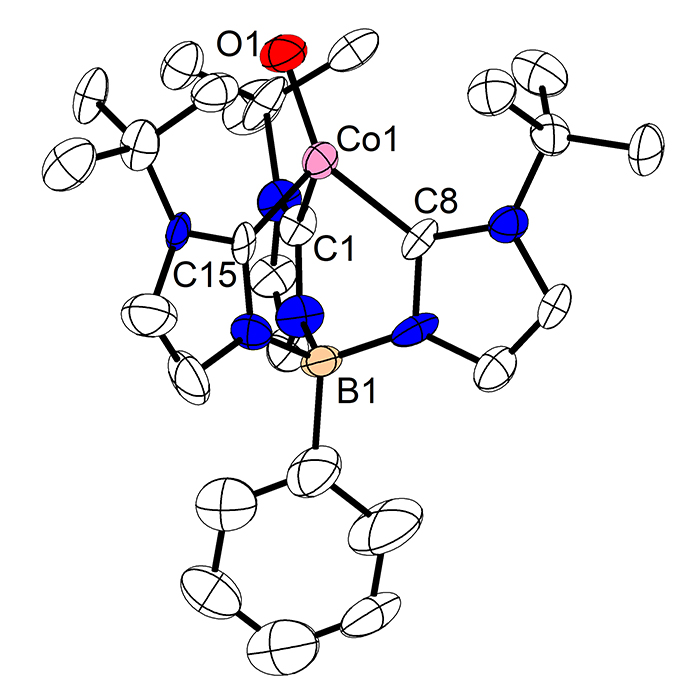 Cobalt complex crystal structure