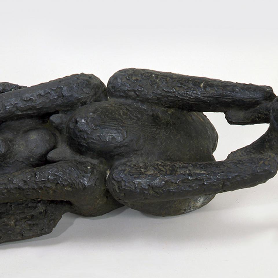 Cosmo Campoli, Birth of Death, 1950–1951, cast bronze