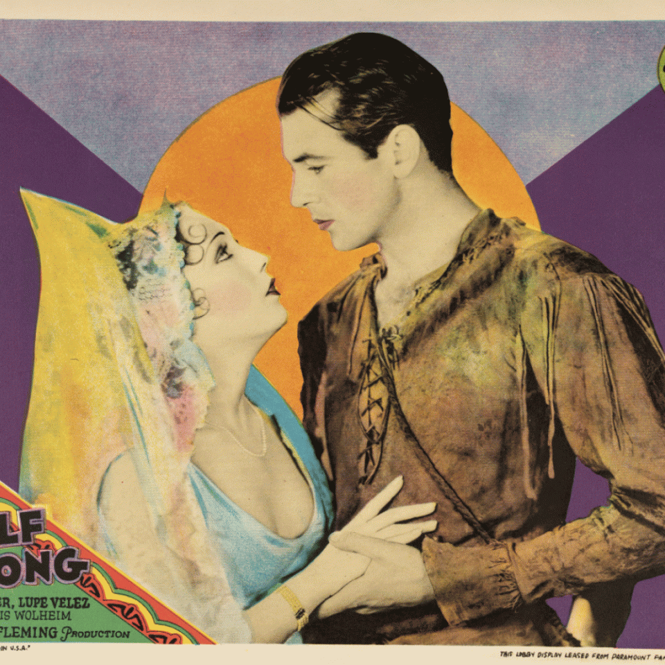 Lobby card for the movie "Wolf Song"