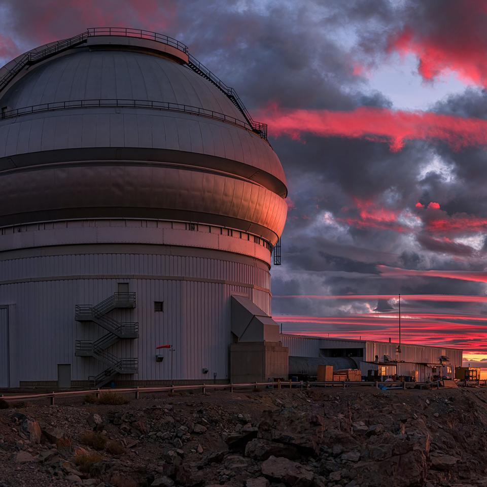 Gemini South, a telescope in the Chilean Andes