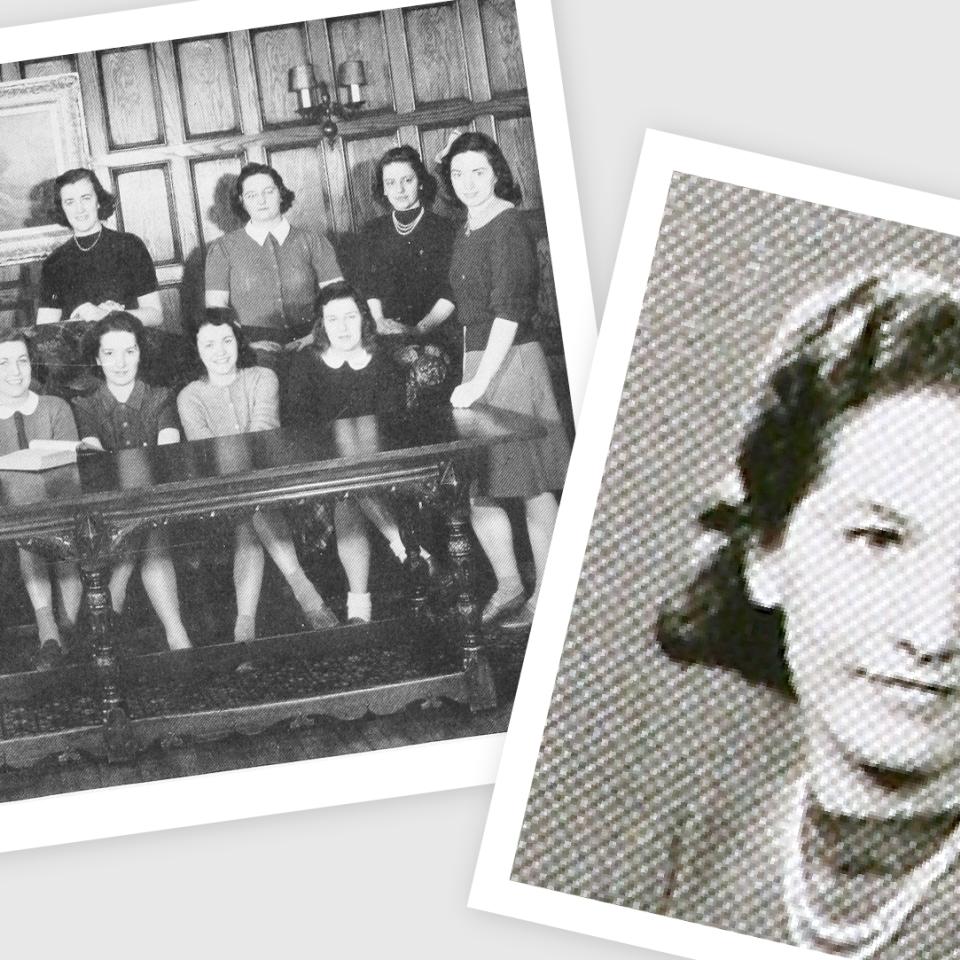 UChicago 1941 Ida Noyes Council, Marjorie Sullivan Lee's (AB’43) yearbook photo