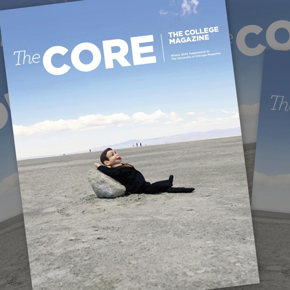 Serra living their best life in the salt flats of Nevada on the Winter/24 Core Cover