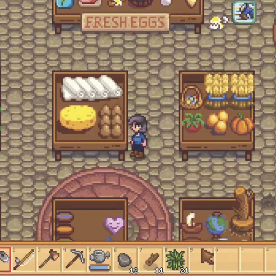 A screenshot of the mod Stardew Valley: Big Ag.